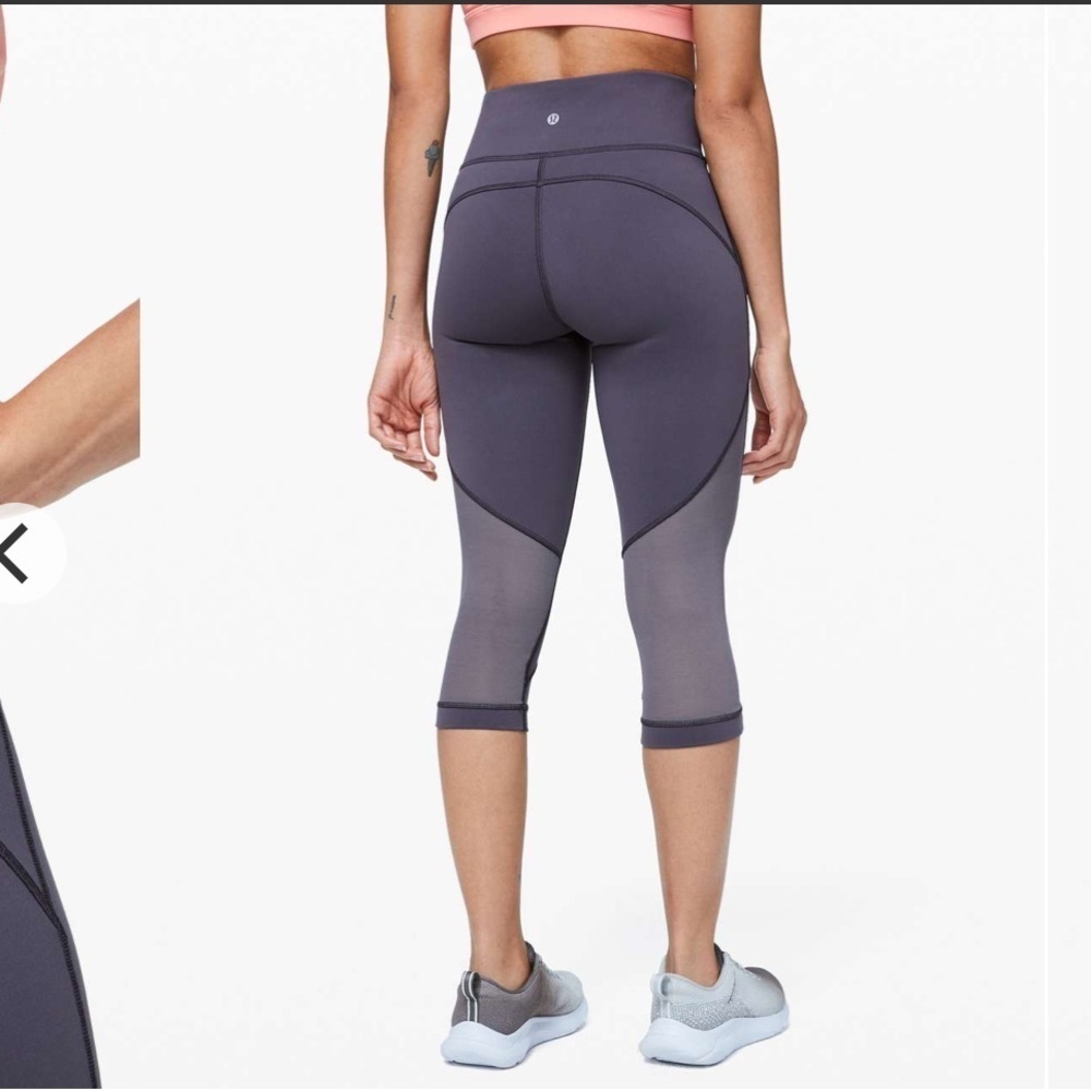 Lululemon Turn Up The Tension Crop 19"
